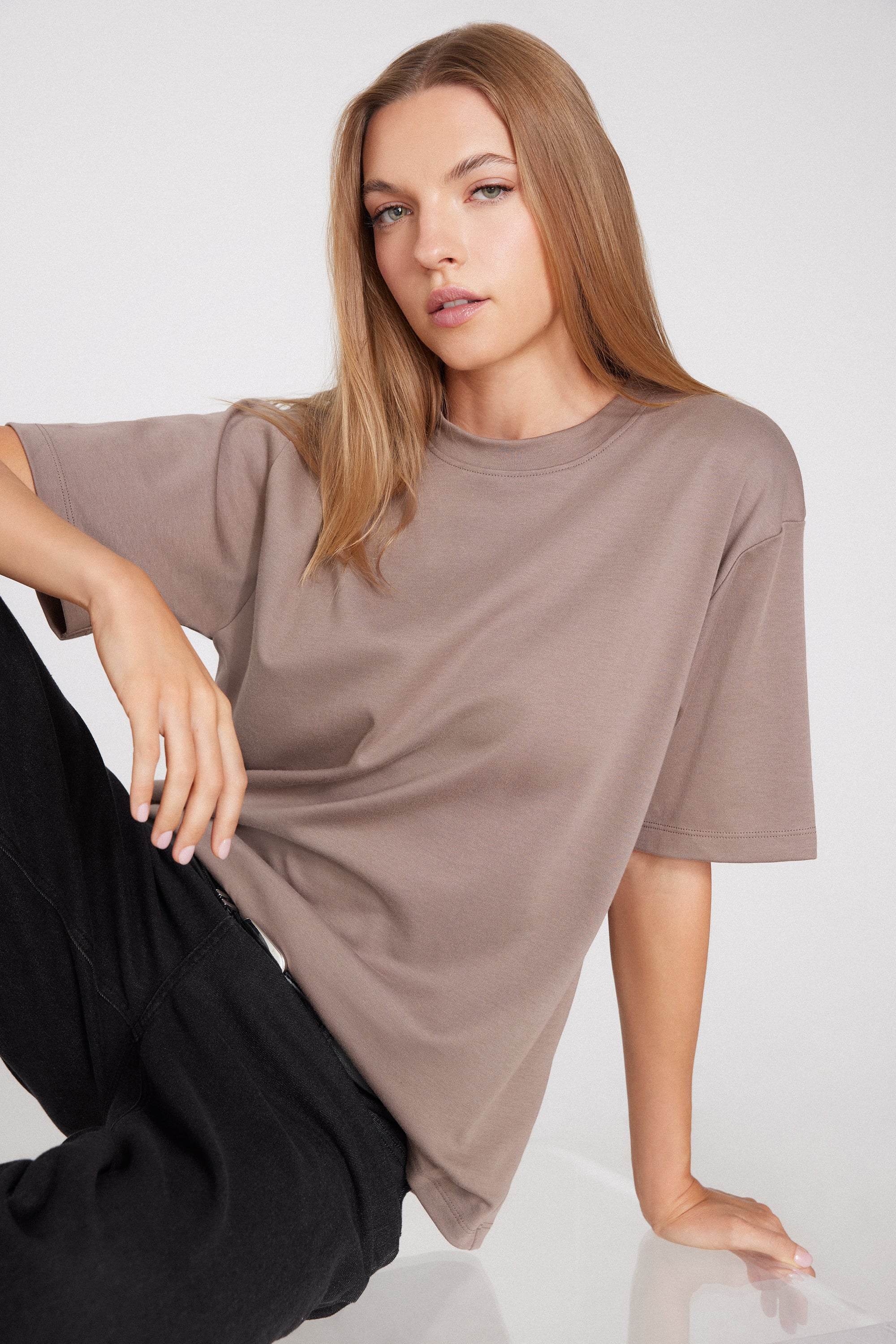 T-Shirt 100% Cotone Pesantezza Media Over