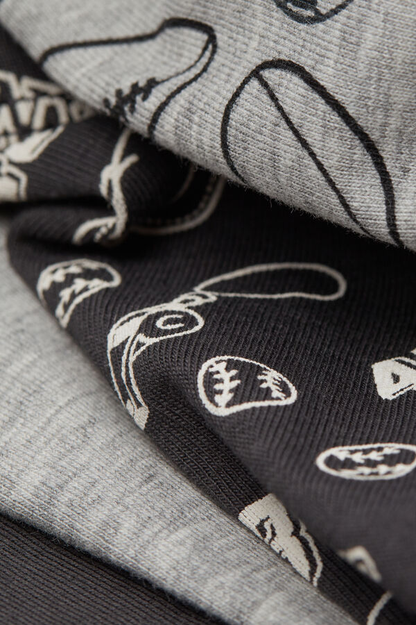 4 Parells B&ograve;xers Nen de Cot&oacute; Estampat  