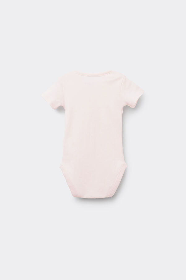 R&ouml;vid Ujj&uacute; B&eacute;bi Body Egysz&iacute;nű 100% Pamutb&oacute;l  