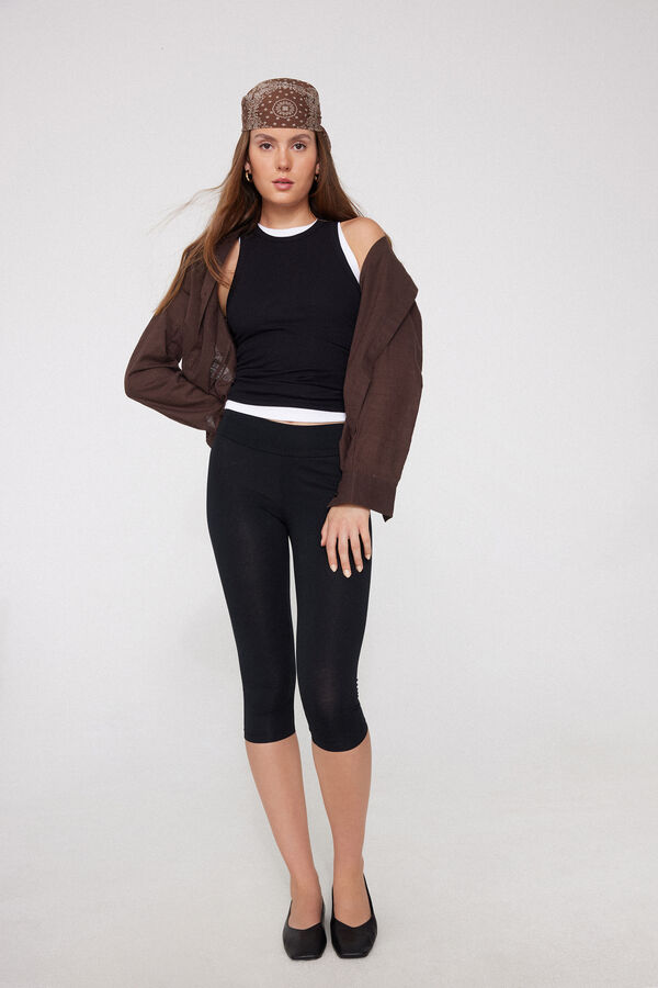Leggings Capri Cot&oacute; Ecol&ograve;gic  