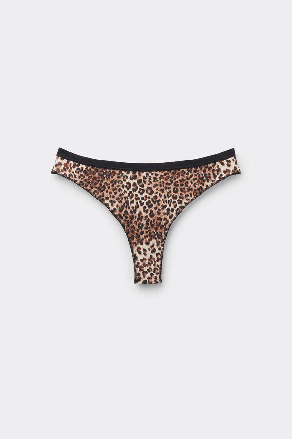 Printed Cotton Brazilian Briefs  