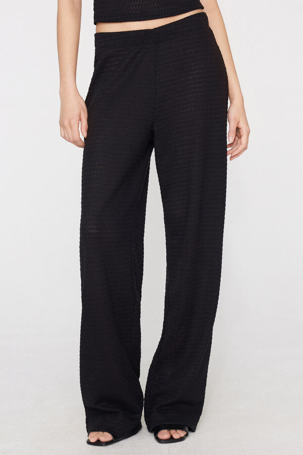 Pantalon Long Ajour&eacute;  