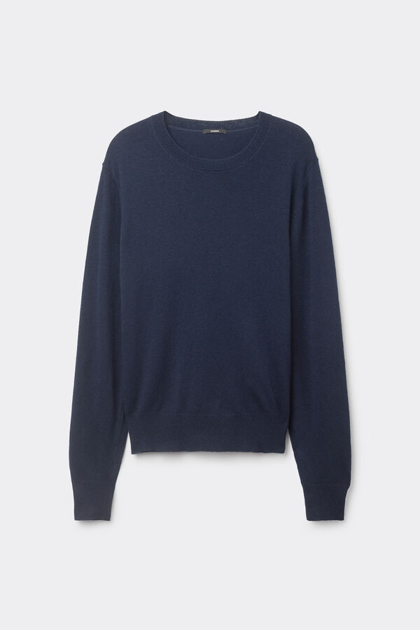 Джемпер из Плотной Смесовой Шерсти  