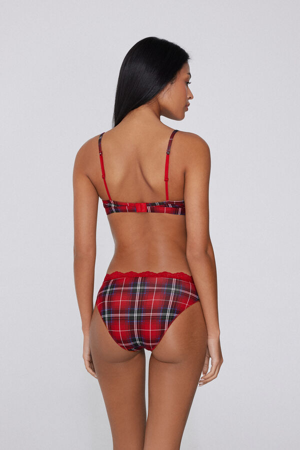 Zweiteiler Bustier und Slip Baumwolle  