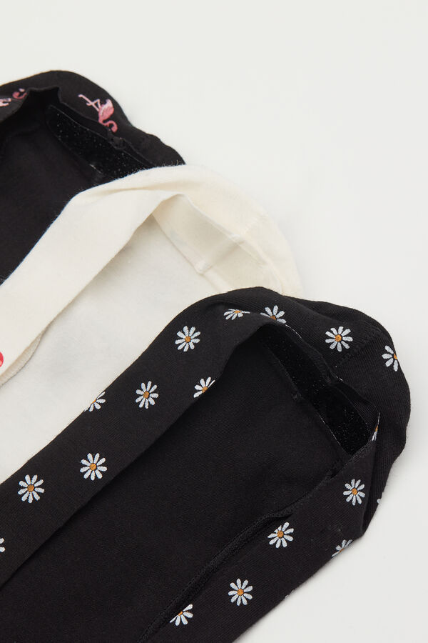 Женские Хлопковые Подследники с Необработанными Краями (3&nbsp;Пары)  