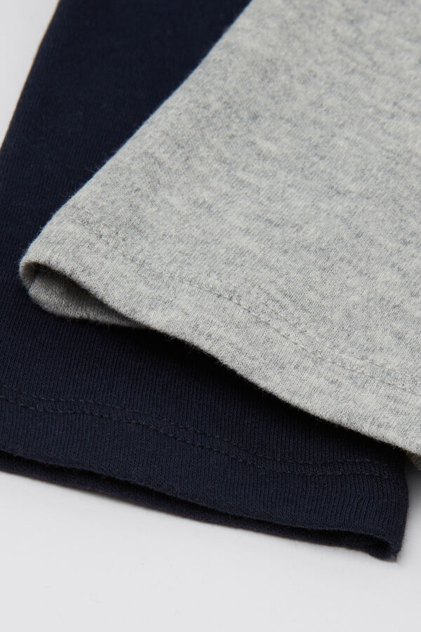 Pijama Largo Algod&oacute;n Grueso Parche Nube Ni&ntilde;a  