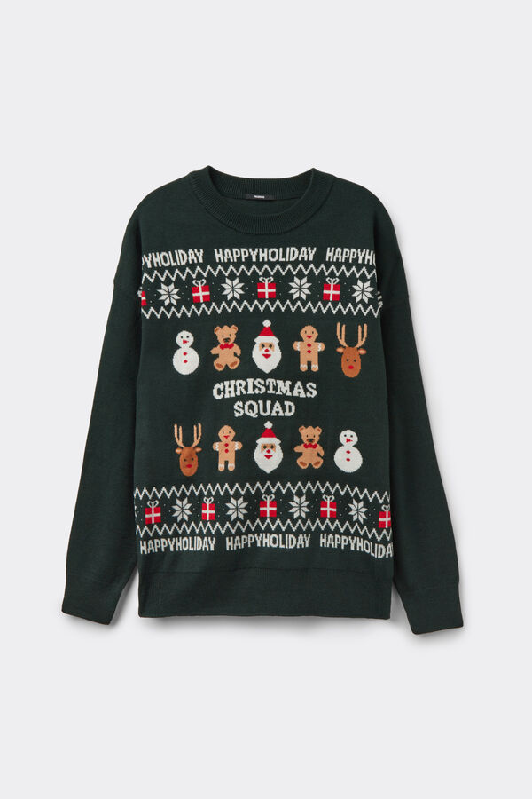 Unisex Crew-Neck Christmas Sweater  