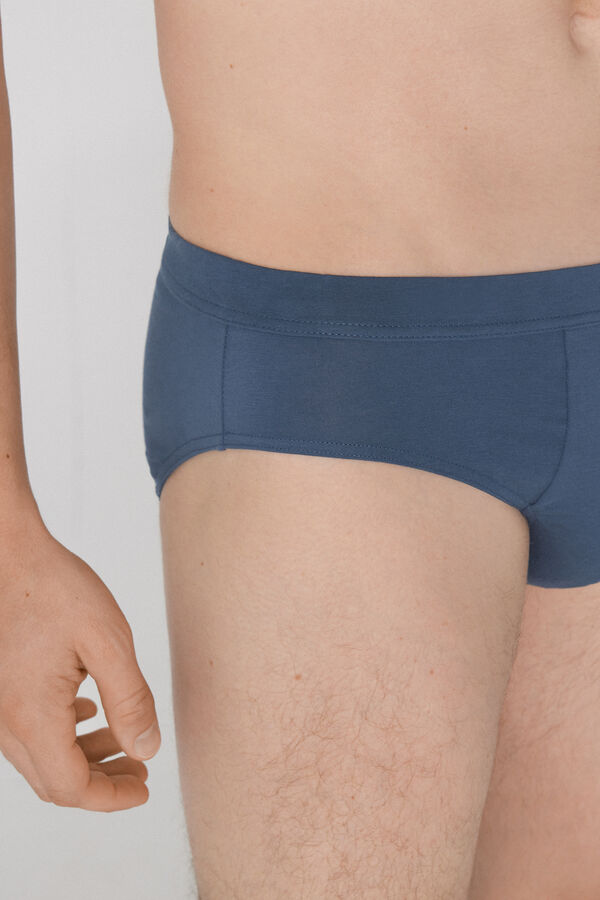 Slip homme en coton stretch  