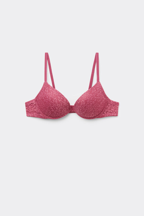 Reggiseno Super Push-up in Pizzo Riciclato Los Angeles  