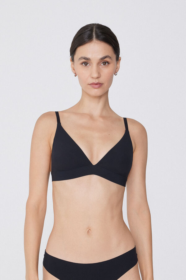 Lisbon Recycled Microfibre Triangle Bra  