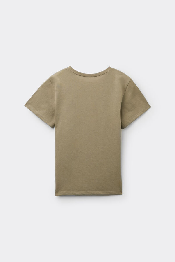Unisex-Basic-Rundhalsshirt aus 100 % Baumwolle f&uuml;r Kinder  