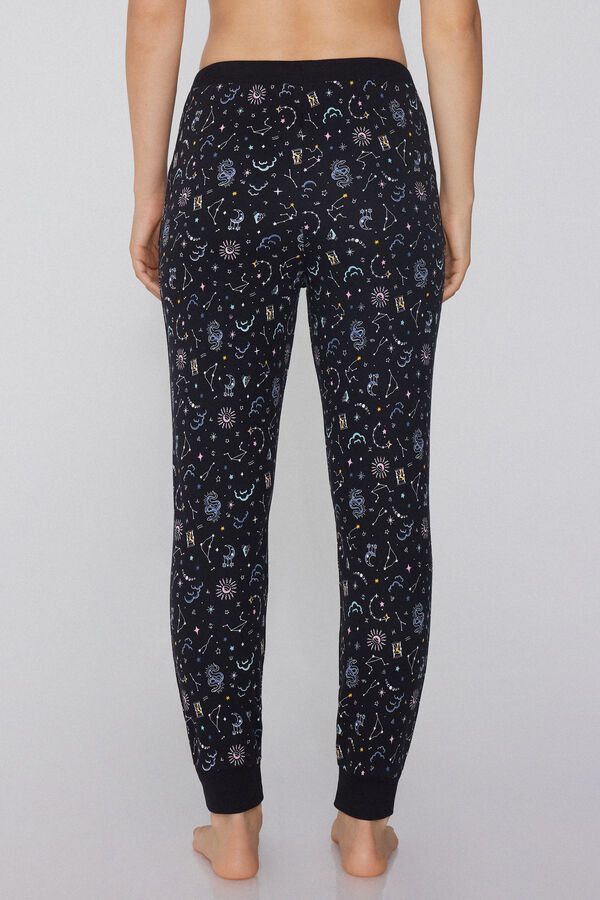 Jogging en Coton &Eacute;pais Imprim&eacute;  