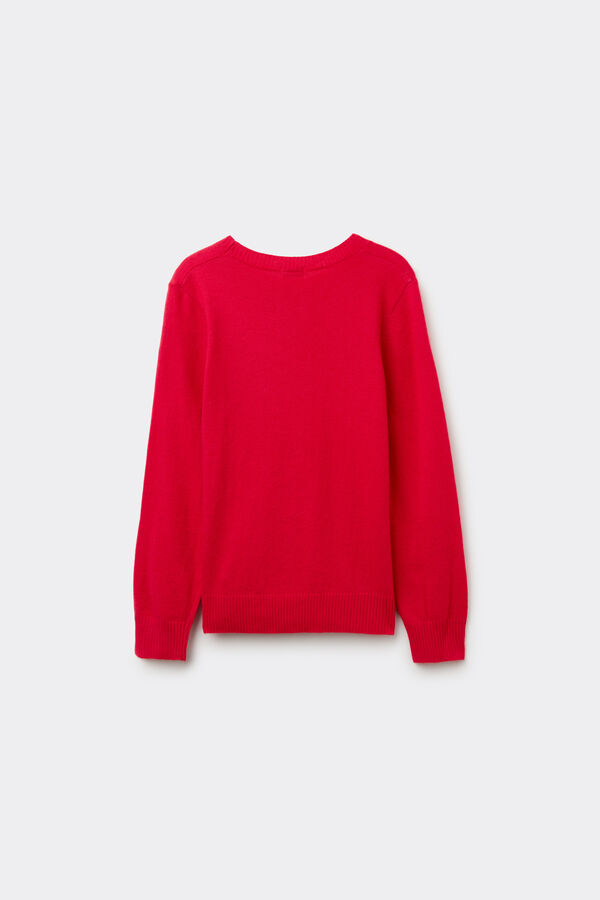 Unisex-Rundhalsshirt mit Wolle f&uuml;r Kinder  