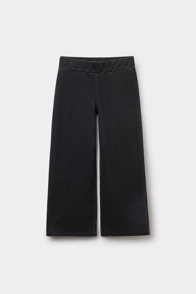 Pantaloni Palazzo Denim Extra Stretch Bimba
