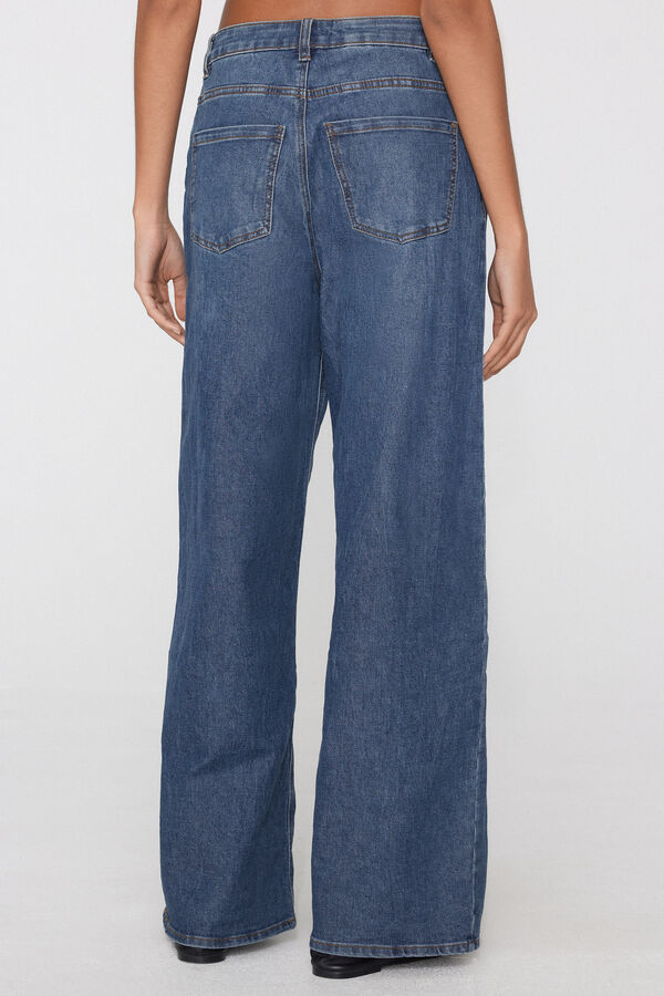 Jeans a Palazzo Vita Alta  