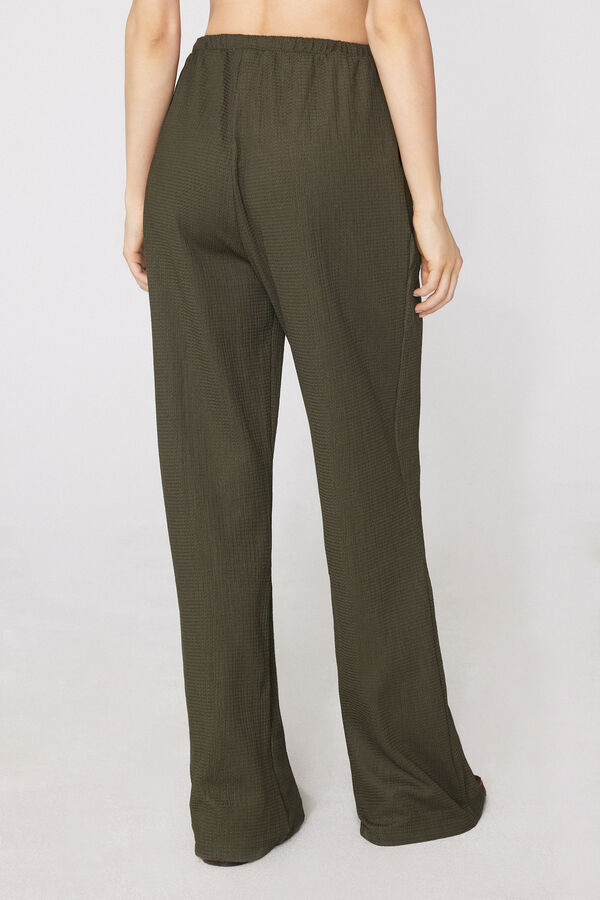 Lange Palazzohose Crinkle  