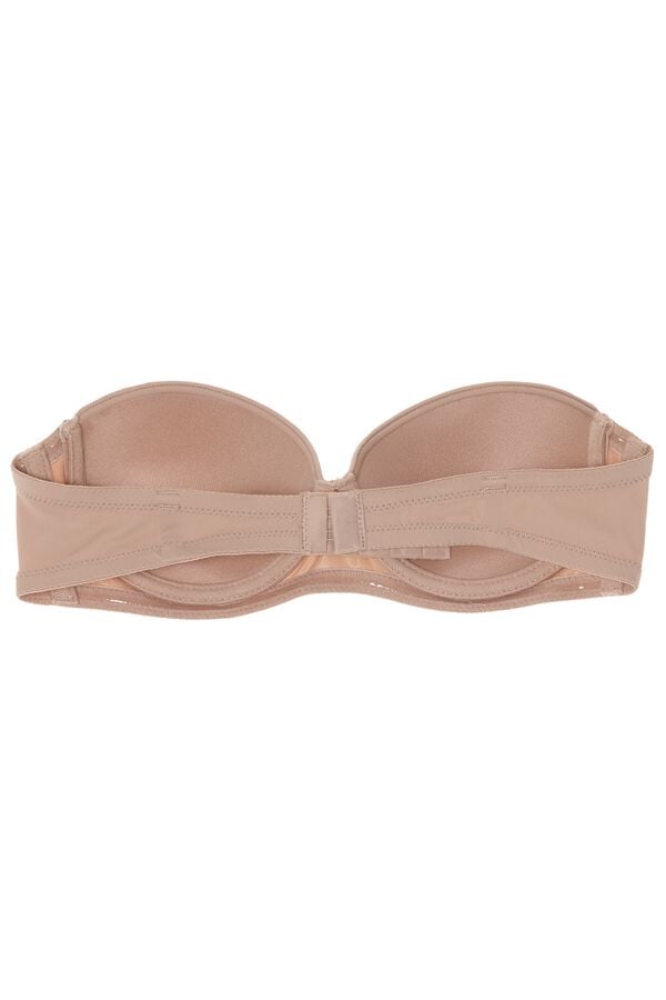 Madrid Super Padded Recycled Microfibre Bandeau Bra  