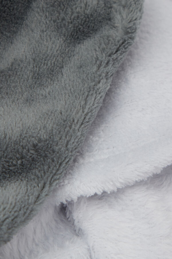 Pigiama Lungo Pile Leggero Bimbo Patch Alaska  