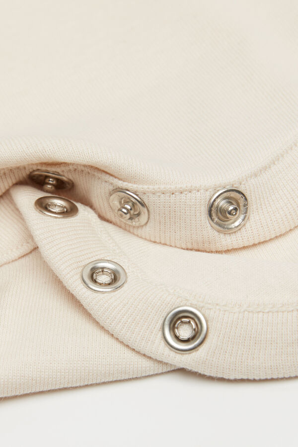 Body Beb&eacute; Manga Comprida em 100% Algod&atilde;o Estampado  