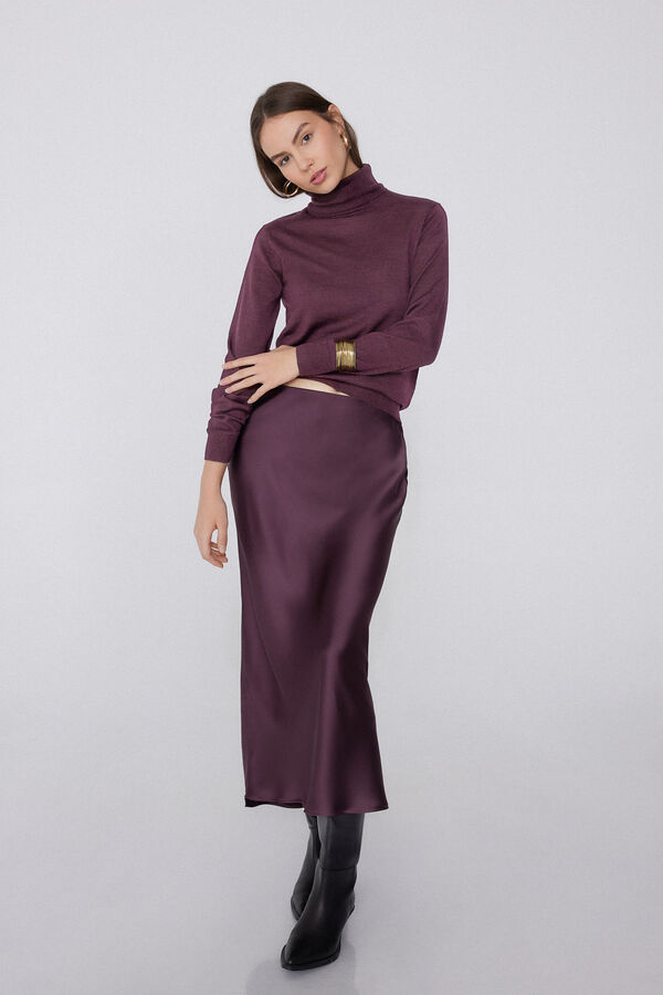 Topla Majica Povi&scaron;enog Ovratnika, 100% Merino Vuna  