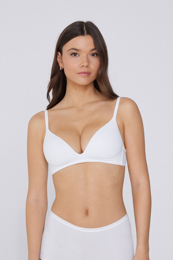 Soutien-gorge Triangle L&eacute;g&egrave;rement Rembourr&eacute; Coton Biologique London  