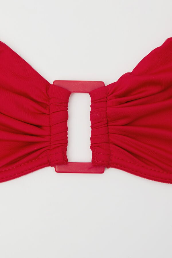 Sutien de Baie Balconette Timeless Look Roșu Gloss  