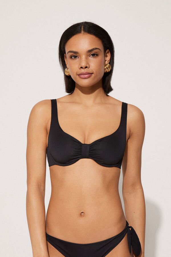 Лиф Бикини Балконет Loop из Переработанной Ткани  