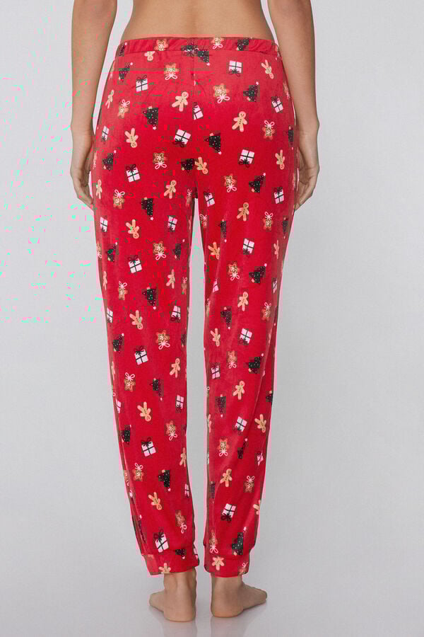 Джоггеры из Микрофлиса с Принтом  