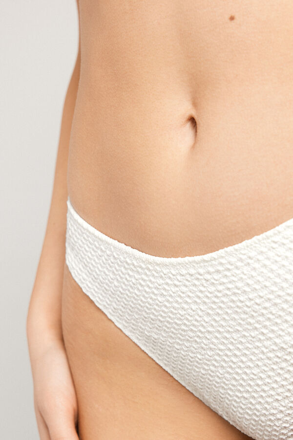 Bas de Bikini Br&eacute;silien Piqu&eacute; Wave  