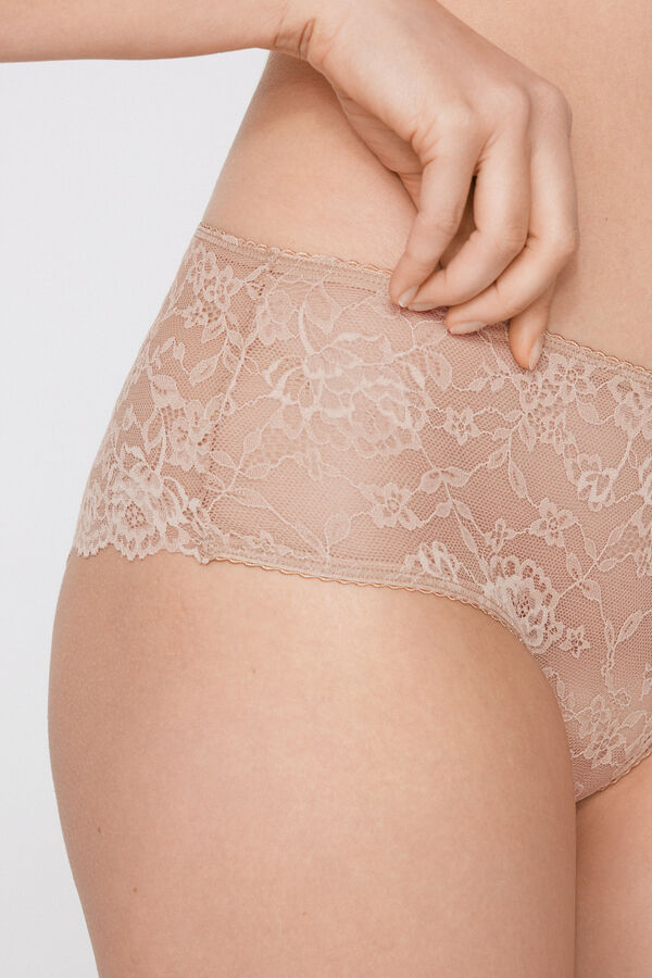 Culotte aus recycelter Spitze  