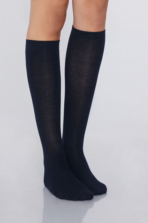 3 Pairs of Cotton Long Socks  