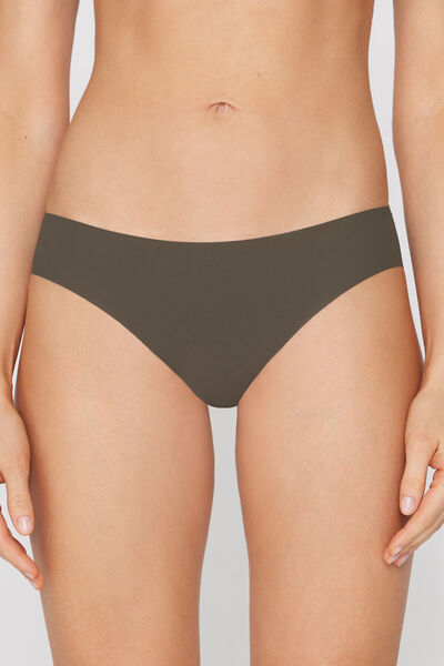 Cueca sem costuras em microfibra reciclada