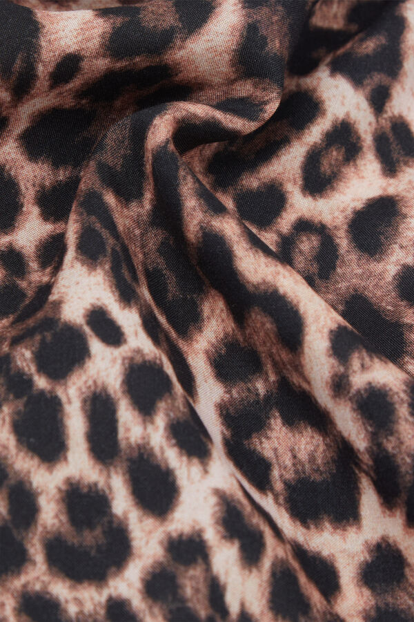 Vestido Al&ccedil;as Finas com Franzido Tecido Viscose Menina  
