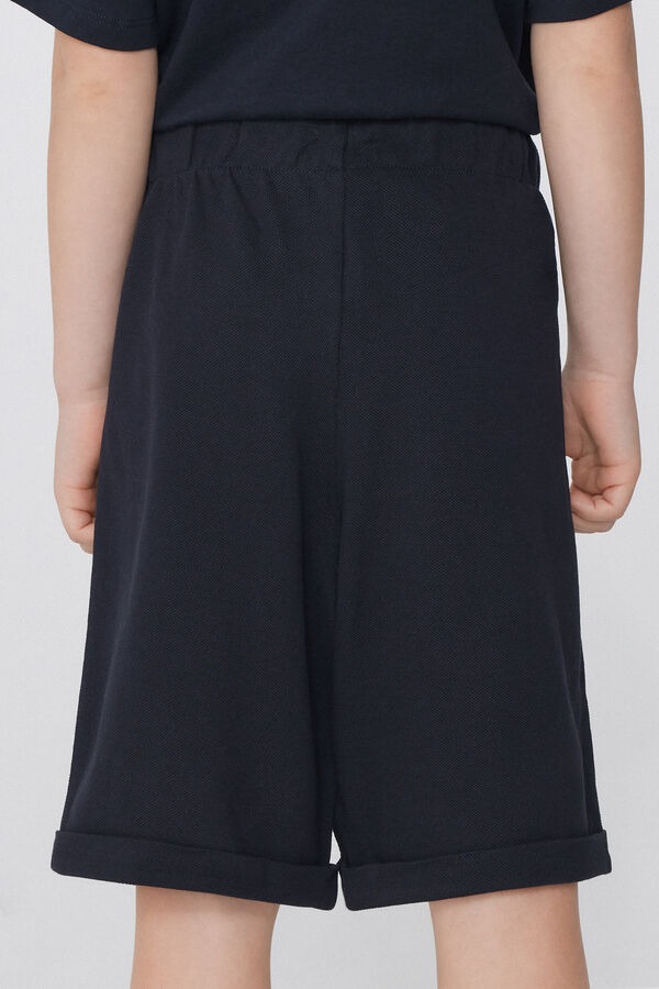 Boys&rsquo; Pique Shorts with Drawstring  