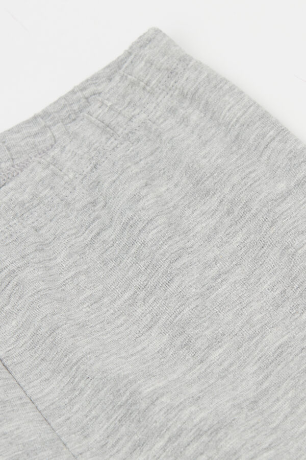 Легінси-Капрі з Однотонної Бавовни для Дівчаток  