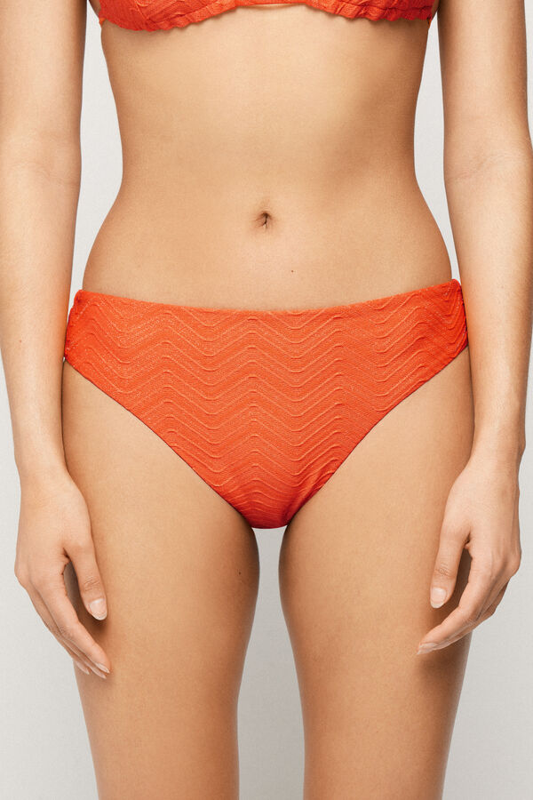 Bikini Slip Classico Sparkling Touch Orange  