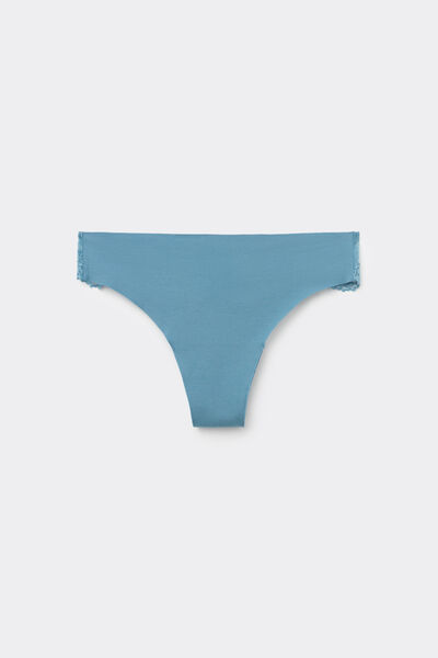 Laser Cut Organic Cotton and Recycled Lace Brazilian Briefs