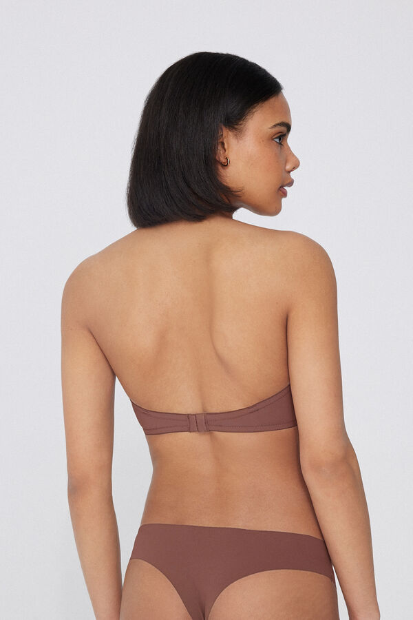 New York Padded Microfibre Bandeau Bra  