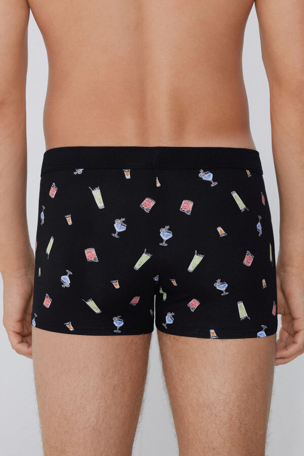 Боксеры из Эластичного Хлопка с Принтом  