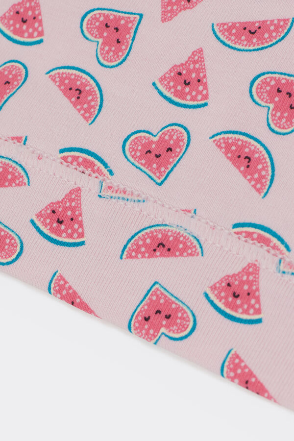 Базовий Брасьєр із Принтованої Бавовни для Дівчаток  