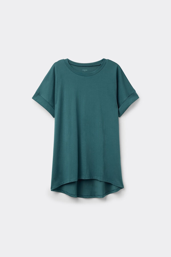 Футболка Бавовняна Кімоно із Закотами  