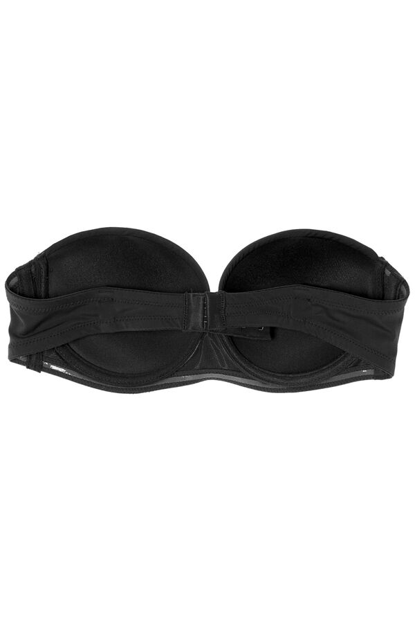 Madrid Super Padded Recycled Microfibre Bandeau Bra  