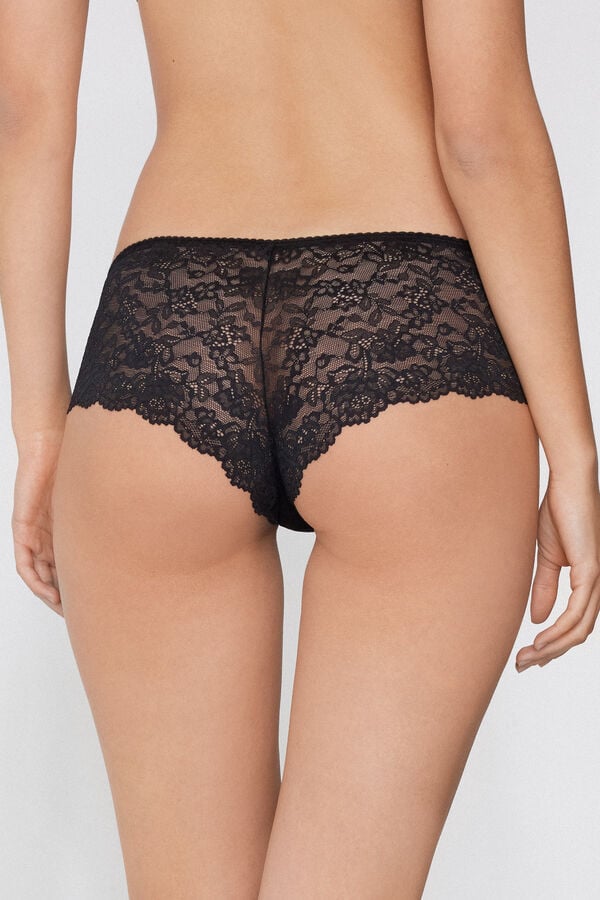 Culotte aus recycelter Spitze  