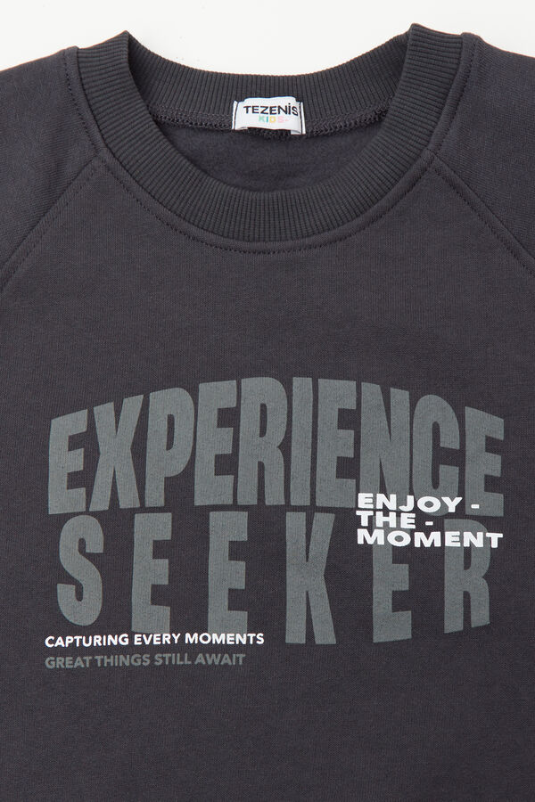 Kid&rsquo;s Unisex Thick Sweatshirt with Print  