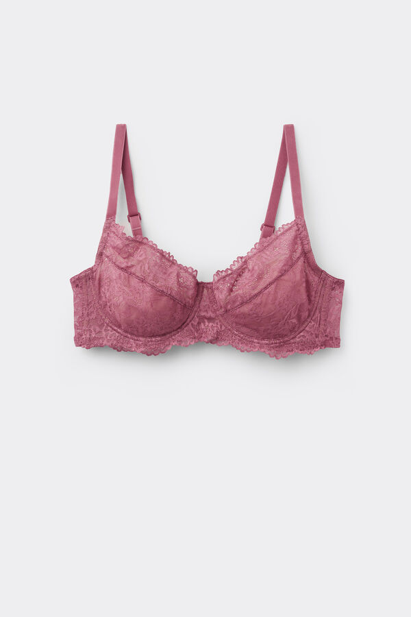 Paris Recycled Lace Unpadded Balconette Bra  