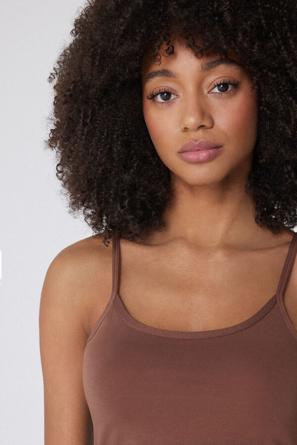 D&eacute;bardeur Stretch Coton Biologique Col Rond  