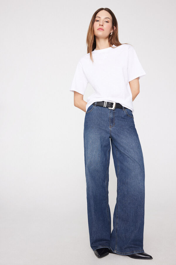 T-Shirt &Sigma;&tau;&rho;&omicron;&gamma;&gamma;&upsilon;&lambda;ή &Lambda;&alpha;&iota;&mu;ό&kappa;&omicron;&psi;&eta; 100% &Beta;&alpha;&mu;&beta;&alpha;&kappa;&epsilon;&rho;ή &Phi;&lambda;ά&mu;&alpha;  