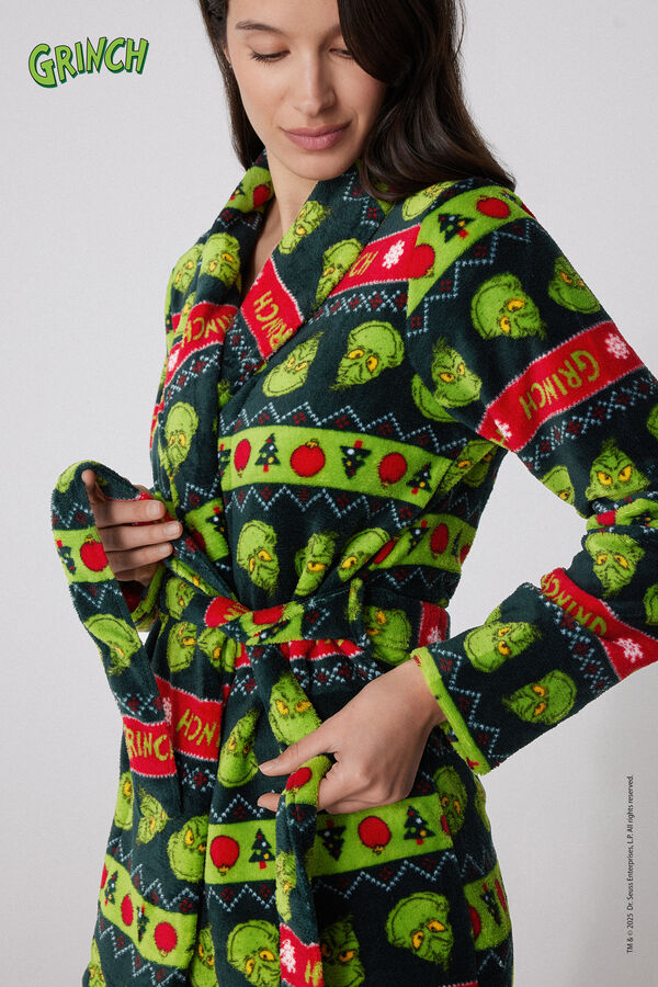 &Rho;ό&mu;&pi;&alpha; &alpha;&pi;ό &Lambda;&epsilon;&pi;&tau;ό &Phi;&lambda;&iota;&sigmaf; &mu;&epsilon; Christmas Print Grinch  