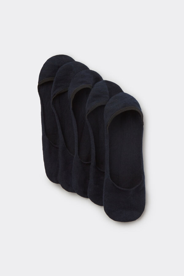 5 Paia Fantasmini in Cotone Unisex  