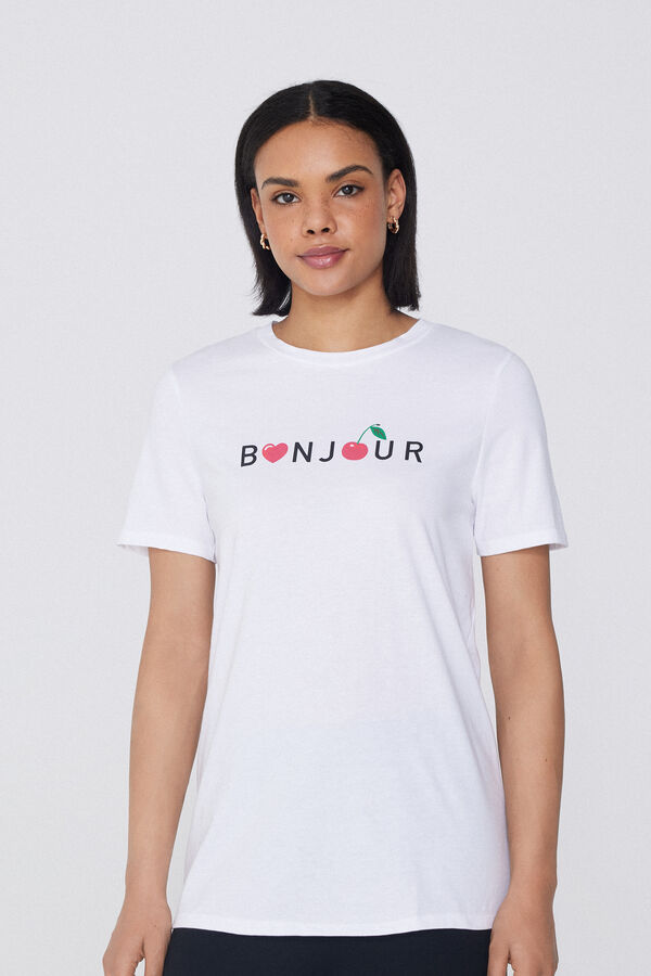 Printed Cotton T-Shirt  